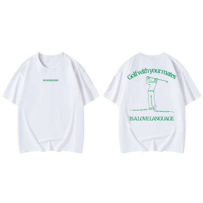 GOLF LOVE LANGUAGE TEE