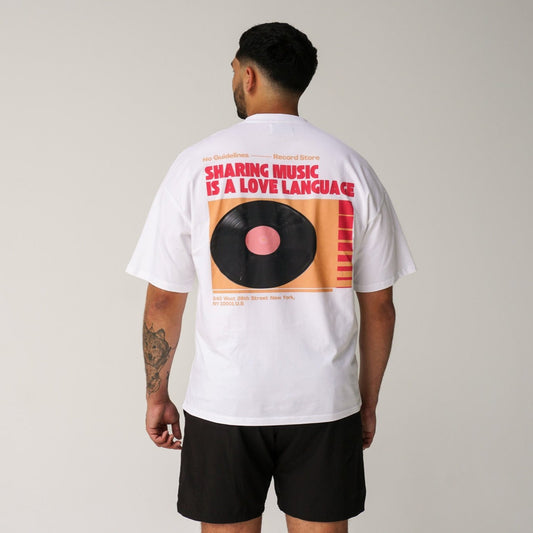 SHARING MUSIC LOVE LANGUAGE TEE